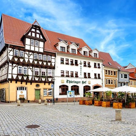 Hotel-Restaurant Thueringer Hof Bad Frankenhausen Eksteriør bilde