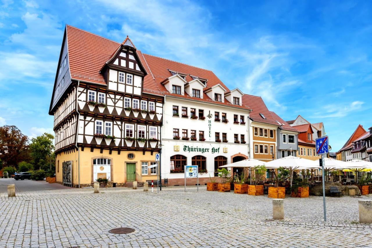 Hotel-Restaurant Thueringer Hof Bad Frankenhausen Eksteriør bilde