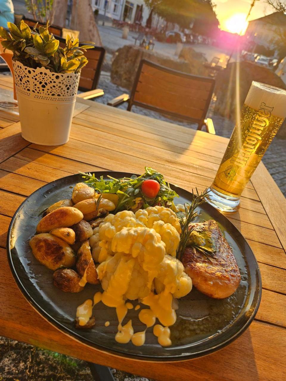 Hotel-Restaurant Thueringer Hof Bad Frankenhausen Eksteriør bilde