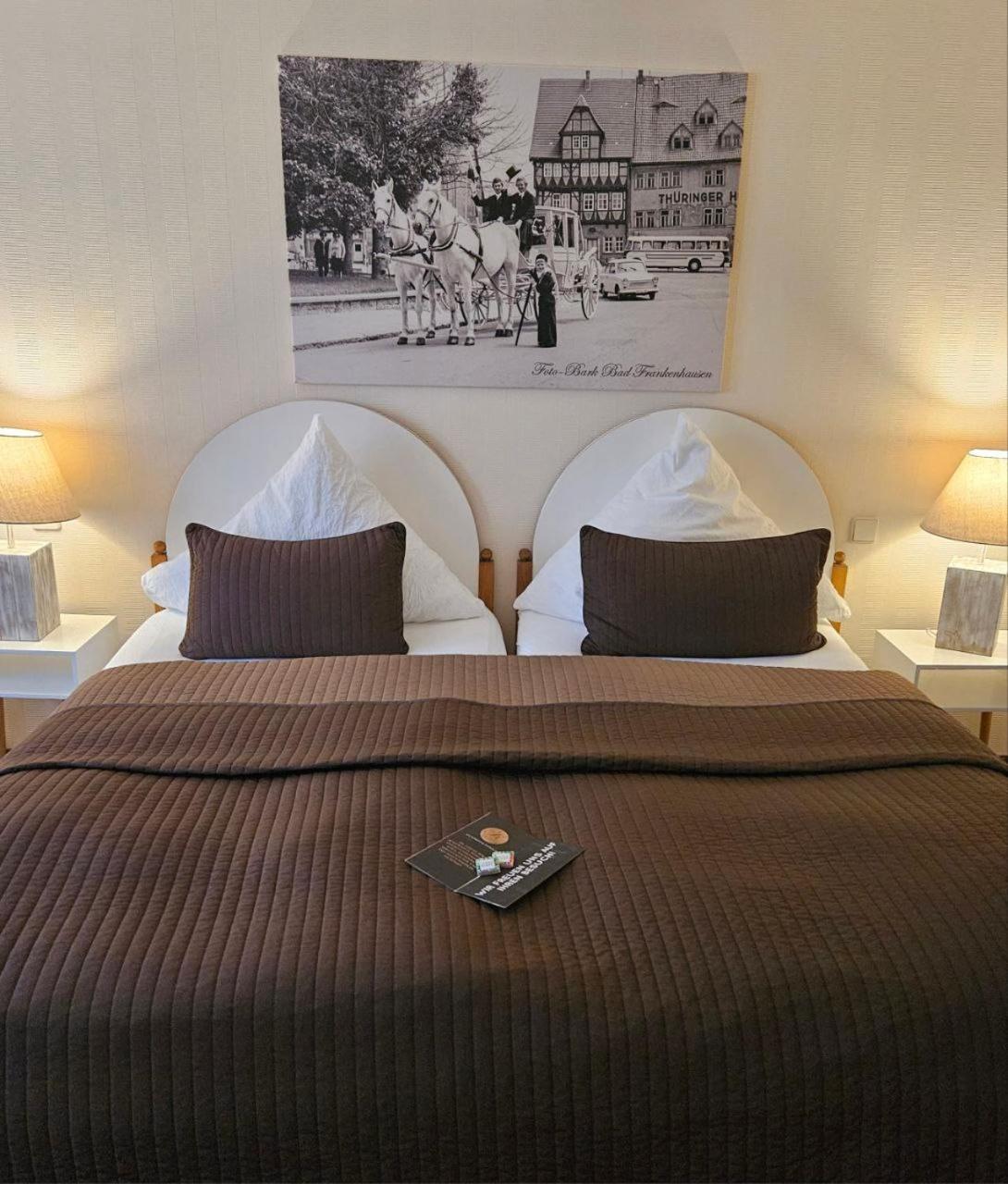 Hotel-Restaurant Thueringer Hof Bad Frankenhausen Eksteriør bilde
