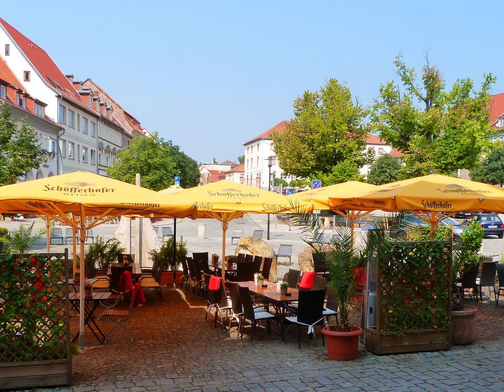 Hotel-Restaurant Thueringer Hof Bad Frankenhausen Eksteriør bilde