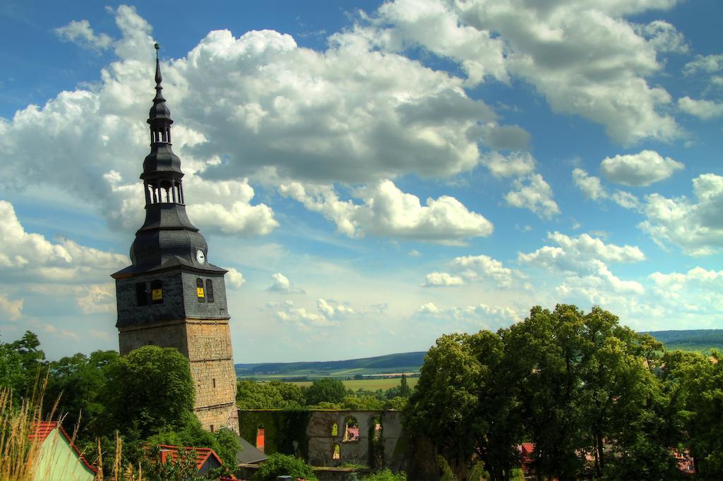 Hotel-Restaurant Thueringer Hof Bad Frankenhausen Eksteriør bilde
