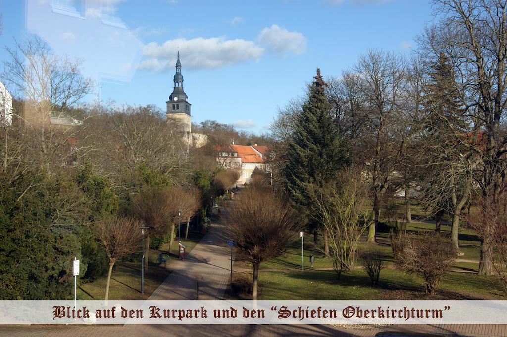 Hotel-Restaurant Thueringer Hof Bad Frankenhausen Eksteriør bilde