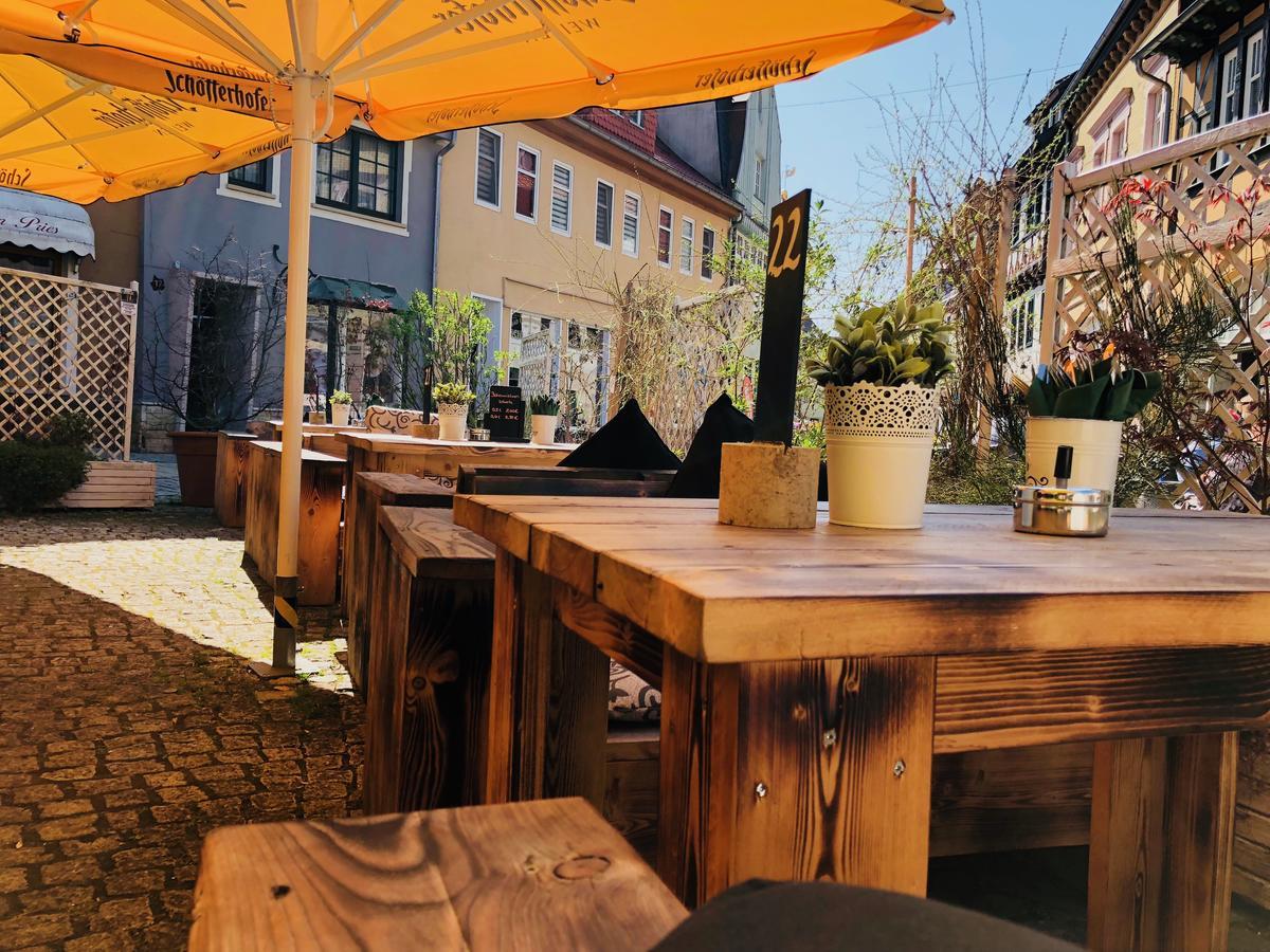Hotel-Restaurant Thueringer Hof Bad Frankenhausen Eksteriør bilde